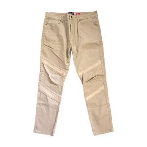 Switch Remarkable Men's Tan Denim Pants, Size 38x30, Pre-owned